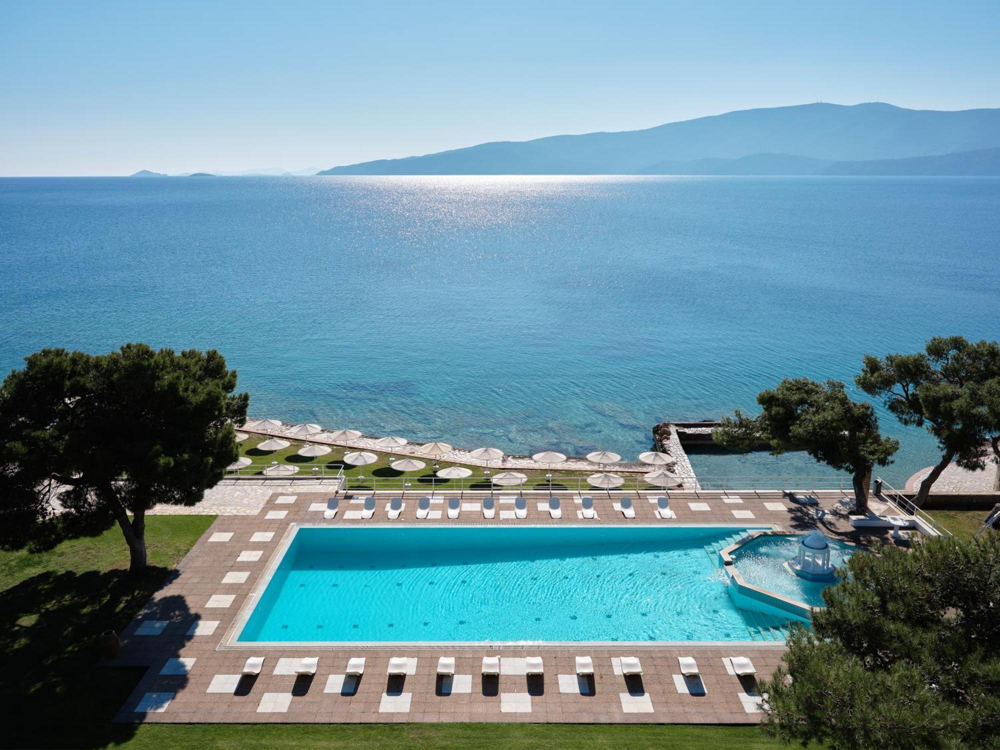 Kalamaki Beach Resort Istmia Exterior foto