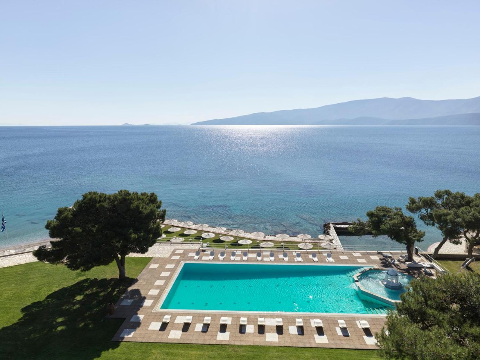 Kalamaki Beach Resort Istmia Exterior foto