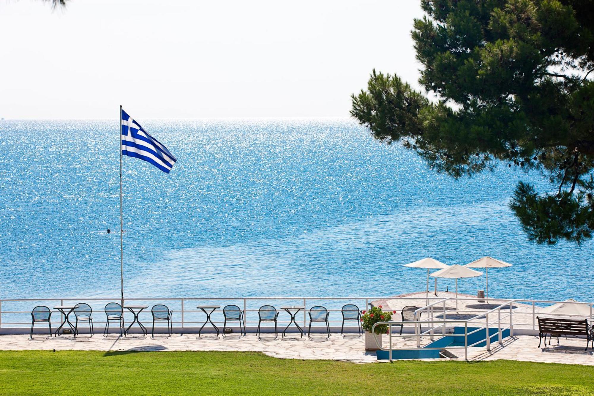 Kalamaki Beach Resort Istmia Exterior foto