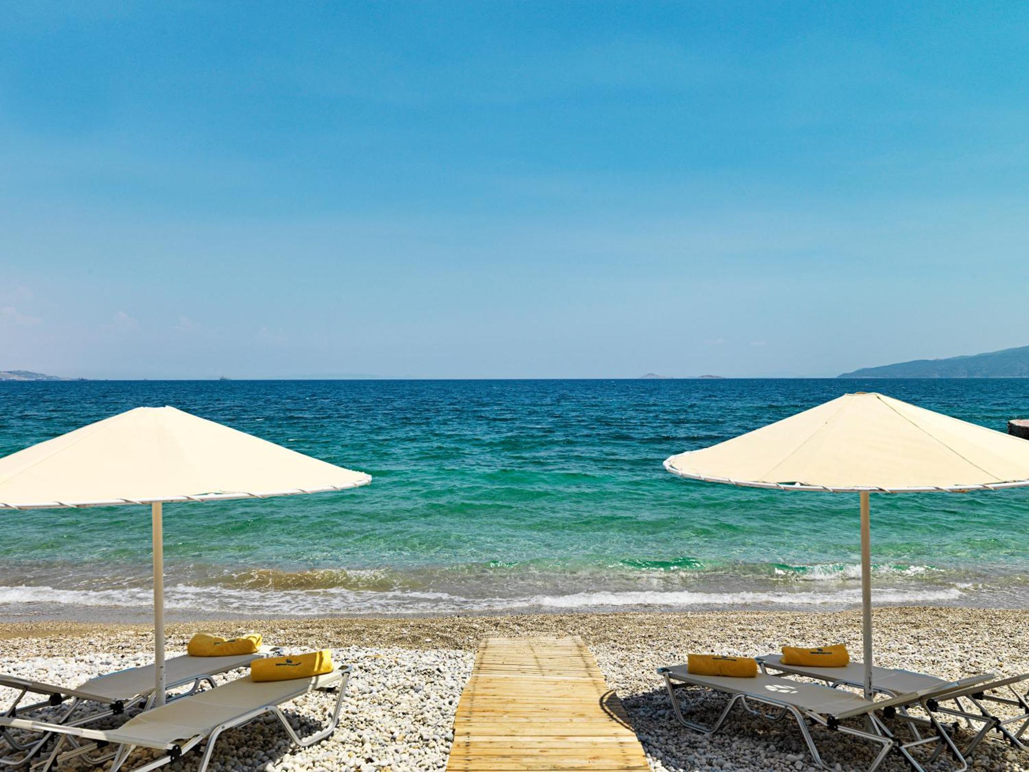 Kalamaki Beach Resort Istmia Exterior foto